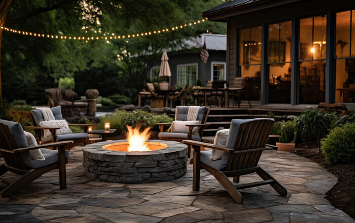 backyard oasis